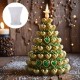 YY5912 Kalp Şeklinde Noel Ağacı Biblo Mum Silikon Kalıp
